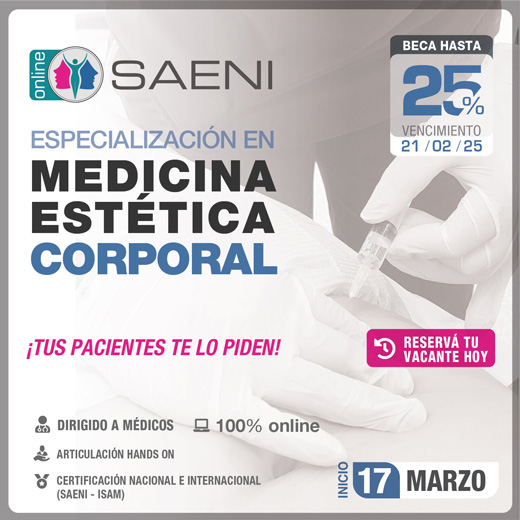 Online > Especializacin en Medicina Esttica Corporal